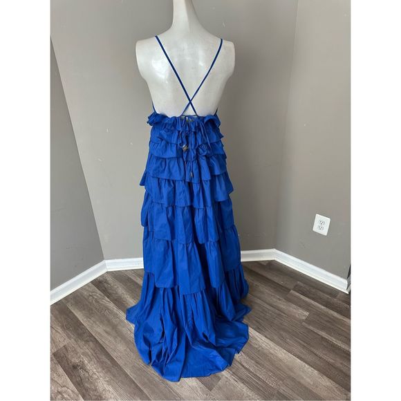 STAUD RYLIE DRESS LAPIS - Picture 10 of 12